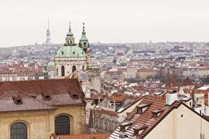 Images Dated 24th January 2016: Prague Skyline