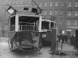 Wreckage Prints: Prague Tram Crash