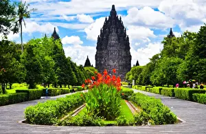 Hedge Prints: Prambanan Temple