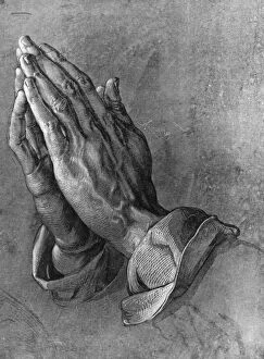 Top Sellers - Art Prints Gallery: Praying Hands by Albrecht Durer