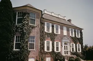 1800s Prints: A Pre Civil War Plantation House