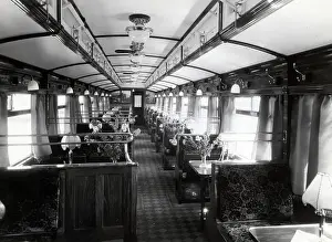 Dining Prints: Pre-World War Ii Dining Car