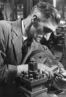 Industrial Machiner Prints: Precision Engineer