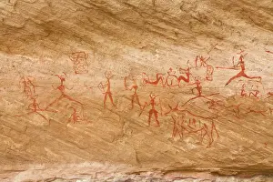 Korrektur Prints: Prehistoric rock drawings in the Awis Valley