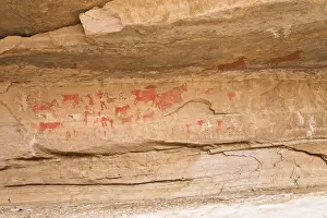Korrektur Prints: Prehistoric rock drawings in the Awis Valley
