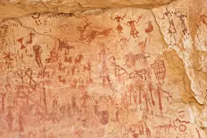 Work Prints: Prehistoric rock drawings in the Tadrart Valley