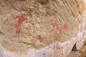 Korrektur Prints: Prehistoric rock drawings in the Tadrart Valley