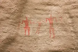 Korrektur Prints: Prehistoric rock drawings in the Tadrart Valley