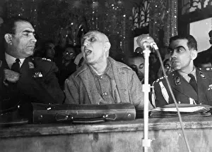 Premier Mohammed Mossadegh and His Guards