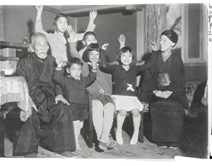 Parenthood Prints: Premier Tsuyoshi Inukai and Family