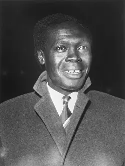 Ugandan Prints: Premier Of Uganda Arriving In London