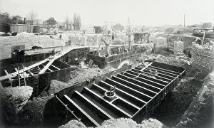 Foundation Prints: Preparing Foundation of the Eiffel Tower