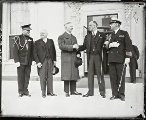 Pres. Roosevelt & Dr. Hjalmar Schacht