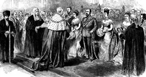 The Illustrated London News (ILN) Gallery: Presentation of the address, Prince, Princess Wales, Illustrated London News