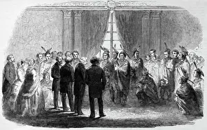 Presentation Prints: Presenting Native Americans To President