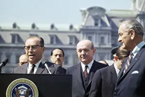 President Alfredo Stroessner Speaking