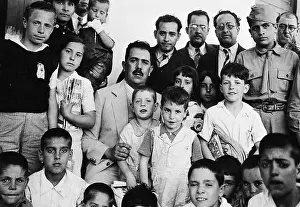 President Cardenas with Spanish War Orphans