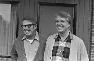 President Carter with His Brother Billy
