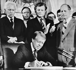 Anderson Prints: President Carter Signing Bill