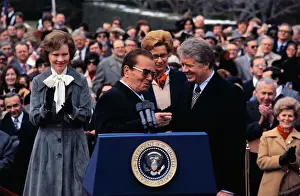 President Carter Welcoming Josip Tito