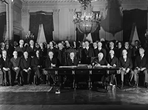 Alliance Prints: President Coolidge and Secretary of State