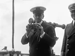 President Coolidge in Yacht Uniform
