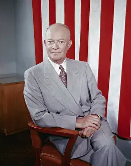 Former President Dwight D. Eisenhower