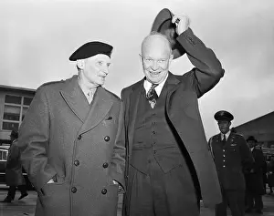 President Eisenhower with General Montgomery