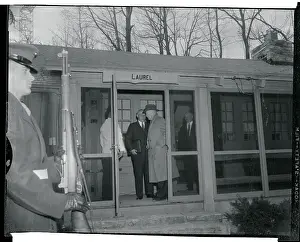 President Eisenhower With Harold Stassen