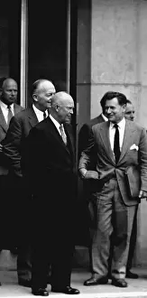 Assistant Prints: President Eisenhower with Harold Stassen