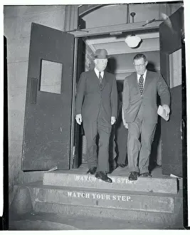 President Eisenhower and James Hagerty