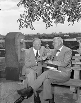 60 64 Years Prints: President Eisenhower and John Dulles