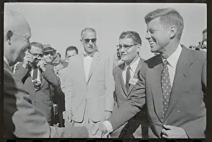 Marion Prints: President Eisenhower and John Kennedy