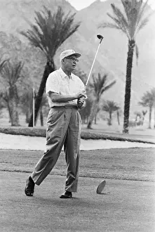 President Eisenhower Playing Golf;Walkin