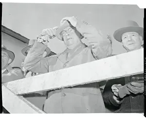 Gettysburg Prints: President Eisenhower Shading His Eyes