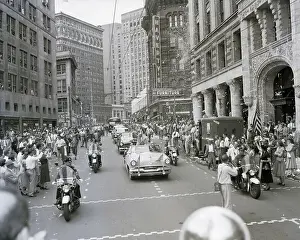 Hospitality Prints: President Eisenhower'S Welcome Parade