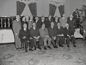 President-Elect Eisenhower and Cabinet