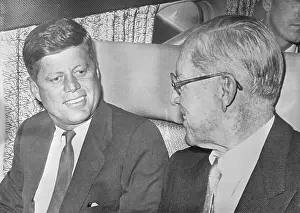 President-Elect Kennedy And Father