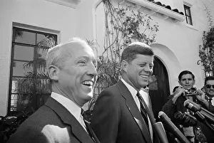 President-elect Kennedy with J. Edward Day