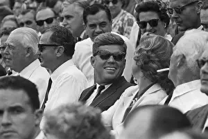 President-Elect Kennedy at Orange Bowl
