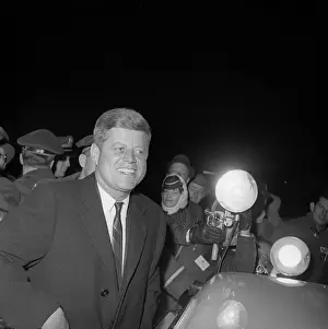 Photojournalist Prints: President-elect Kennedy with Press