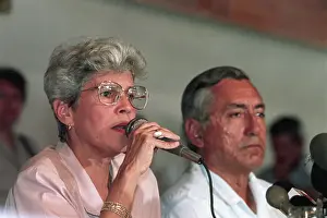 Managua Prints: President Elect Violeta Chamorro