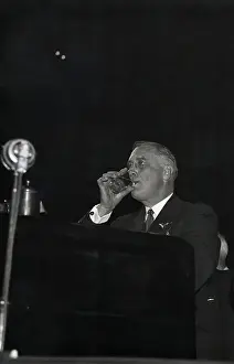 Democrat Prints: As President Ended Campaign