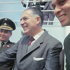 Lima Prints: President Fernando Belaunde Terry Smiling