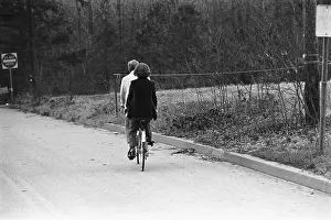 Plains Prints: President and First Lady Carter Riding Their Christmas Gift