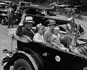 Generations Prints: US President Franklin D. Roosevelt with Daughter and Grandchildren