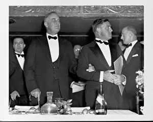 Banquet Prints: President Franklin Roosevelt at a Dinner