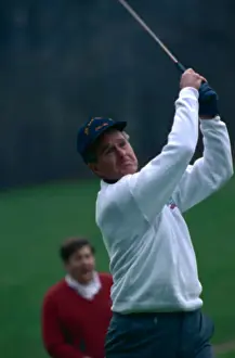 President George Bush Playing Golf