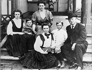Princeton Prints: President Grover Cleveland and Family
