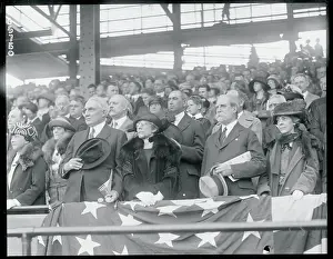 Harding Prints: President Harding and Hughs